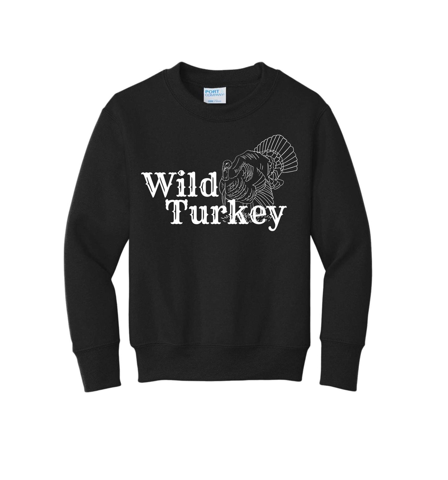 Wild Turkey Youth Crewneck