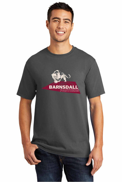 Barnsdall Wrestling Panther Mat Beach Wash Tee