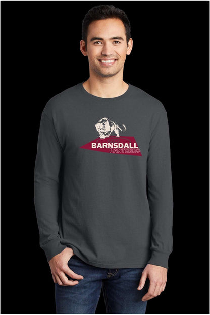 Barnsdall Wrestling Panther Mat Beach Wash Tee