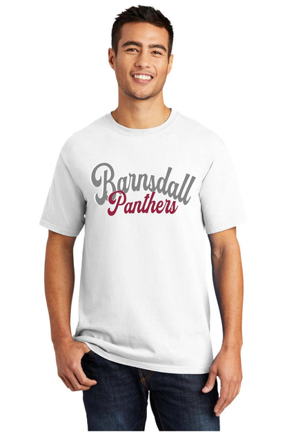 Barnsdall Panther Script Beach Wash Tee