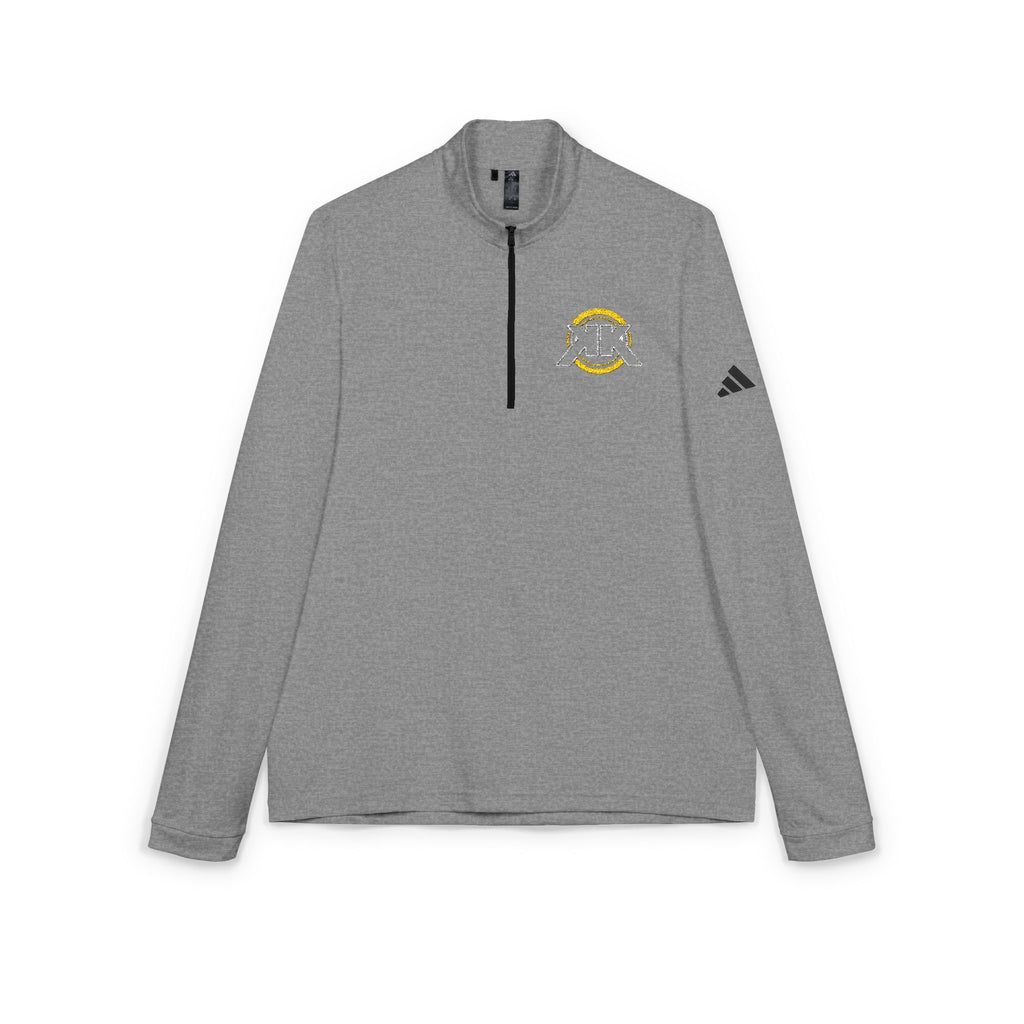 Embroidered Adidas Quarter-Zip Pullover
