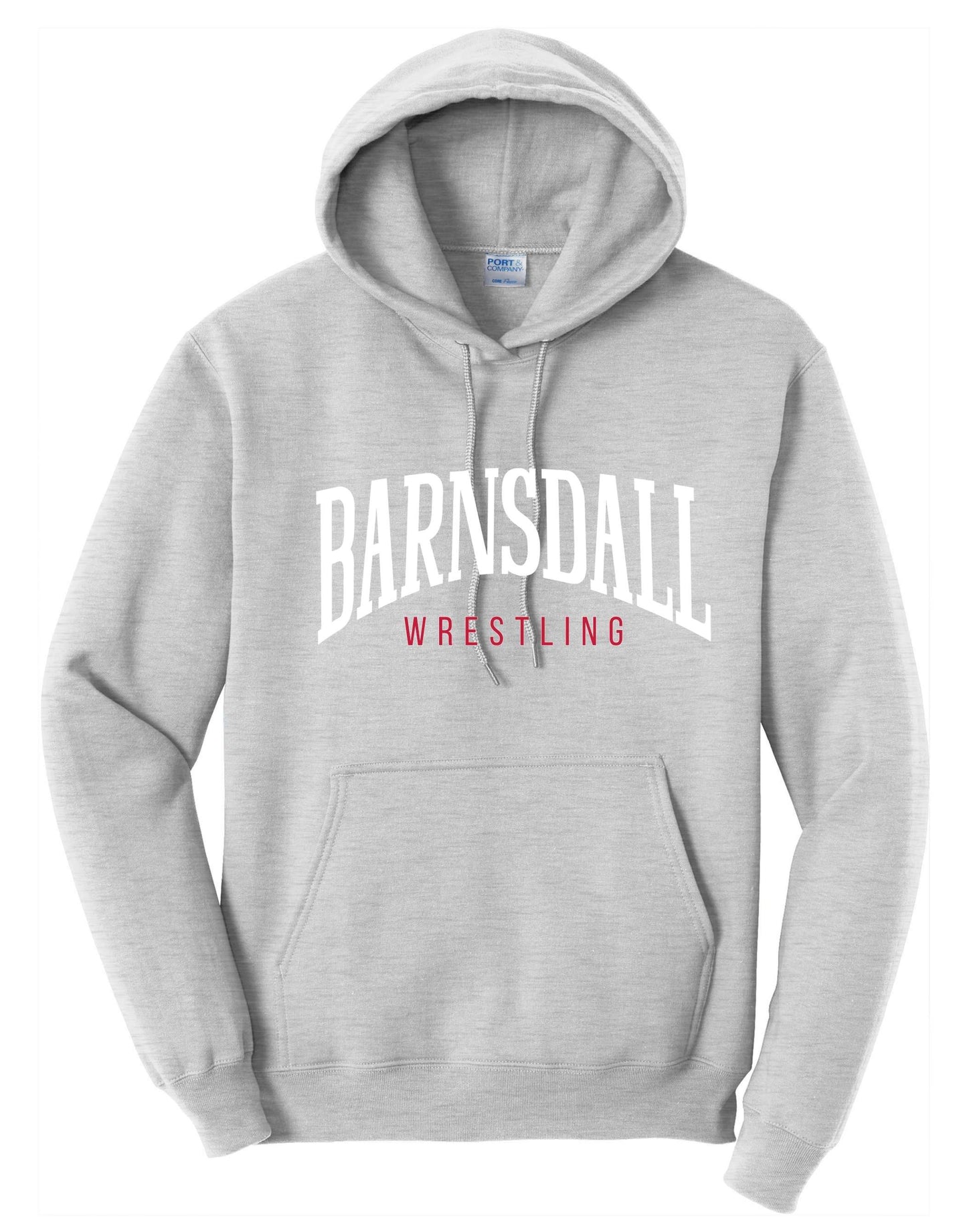 Barnsdall Panther Simple Hooded Sweatshirt